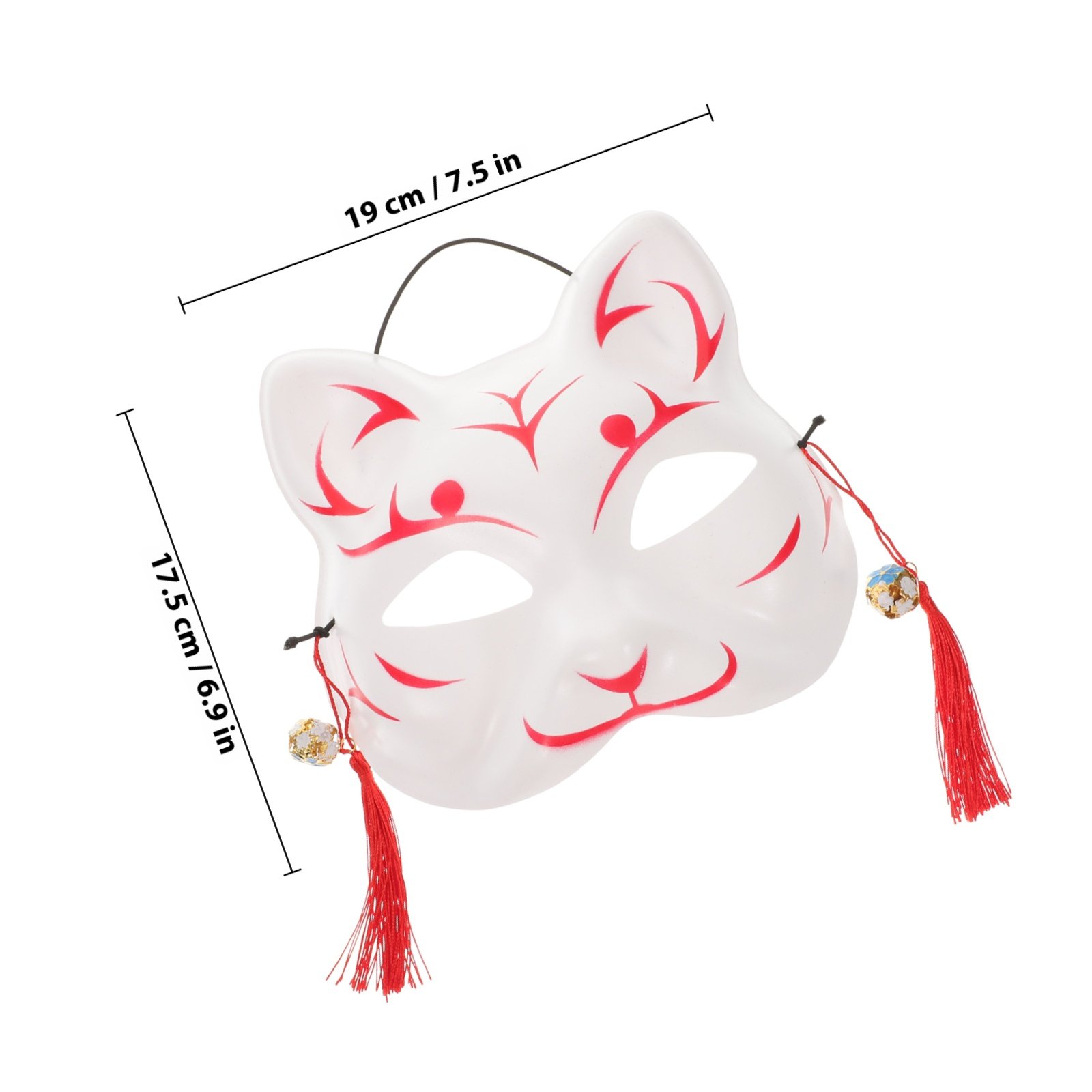 Japanese Style Cat Mask Anime  - Kids Face Mask review and price