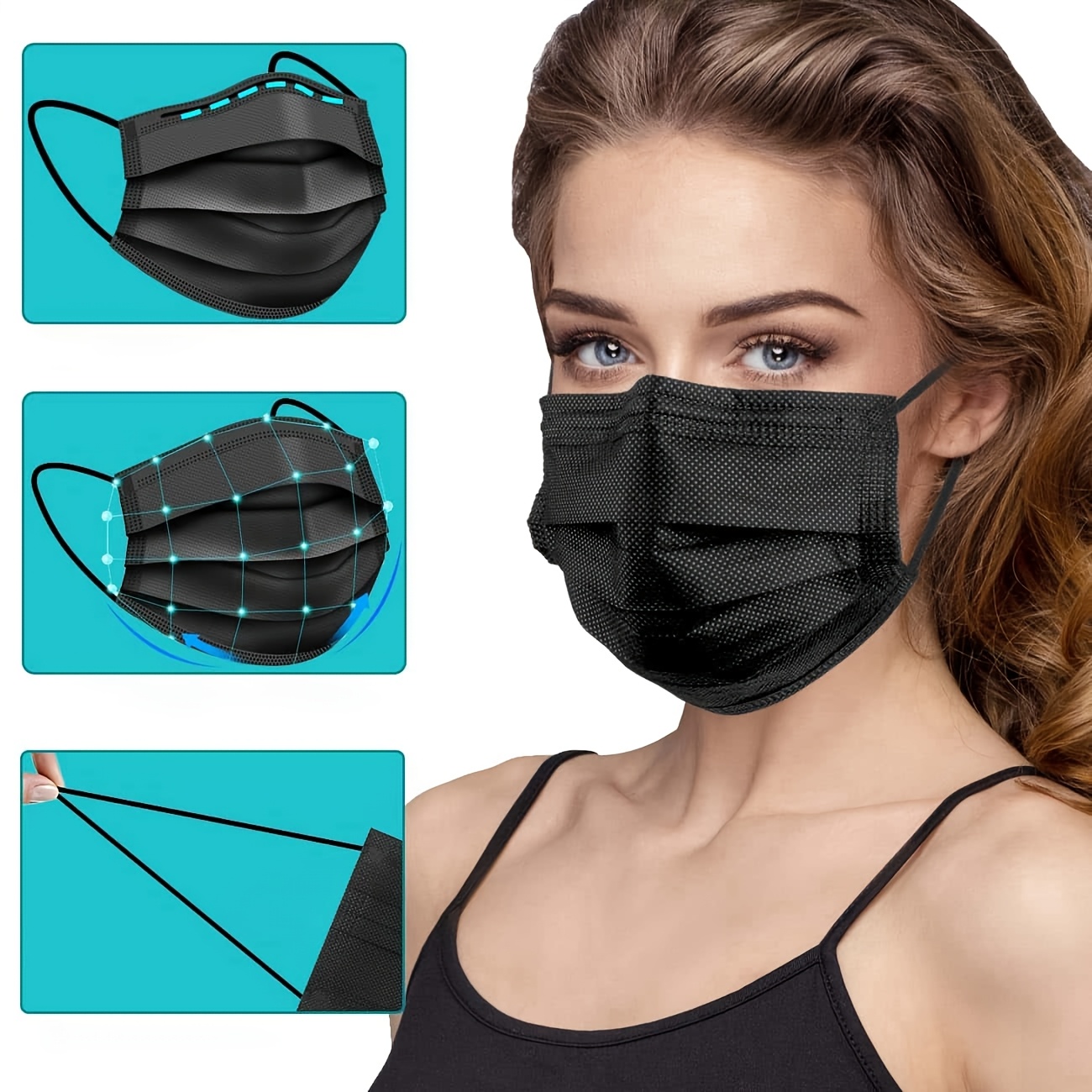 Fast Delivery! 300Pcs Thick Bl - Disposable Surgical Mask review and price