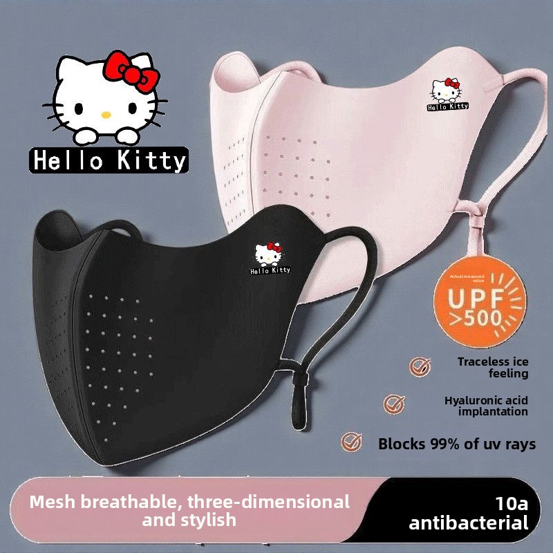 Cute Hello Kitty Print Face Ma - Cloth Face Mask Washable review and price