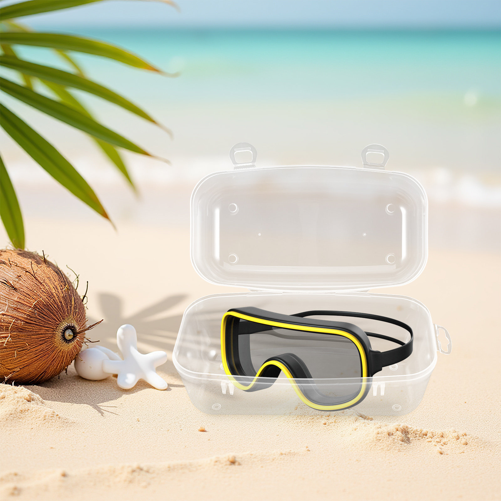 Waterproof Hard Shell Diving M - Mask Case Hard Shell review and price