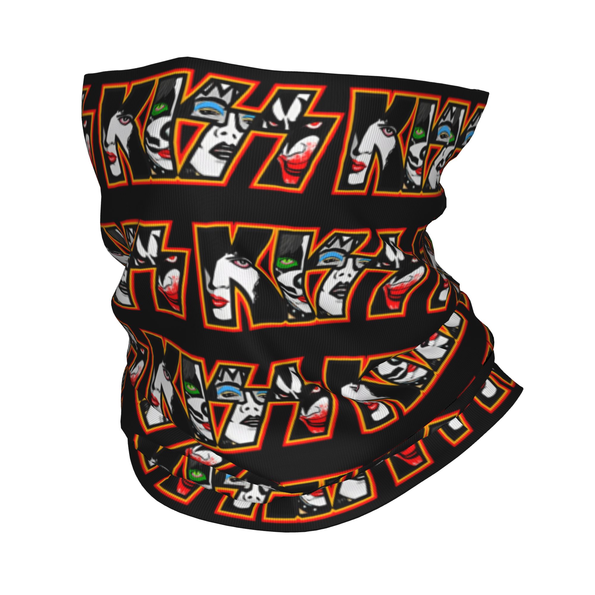 Custom Heavy Metal Rock K-Kiss - Neck Gaiter Face Cover review and price