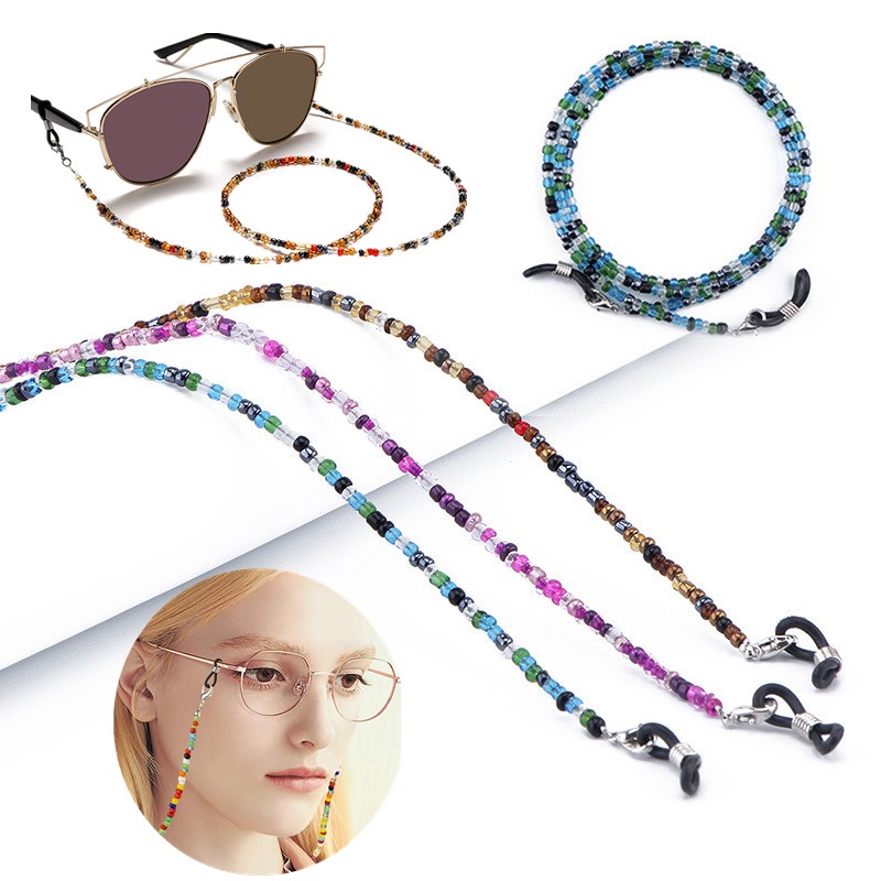 Crystal Glasses Chain For Wome - Mask Chain Holder review and price