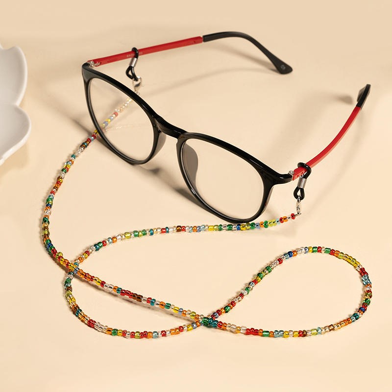 Crystal Glasses Chain For Wome - Mask Chain Holder review and price