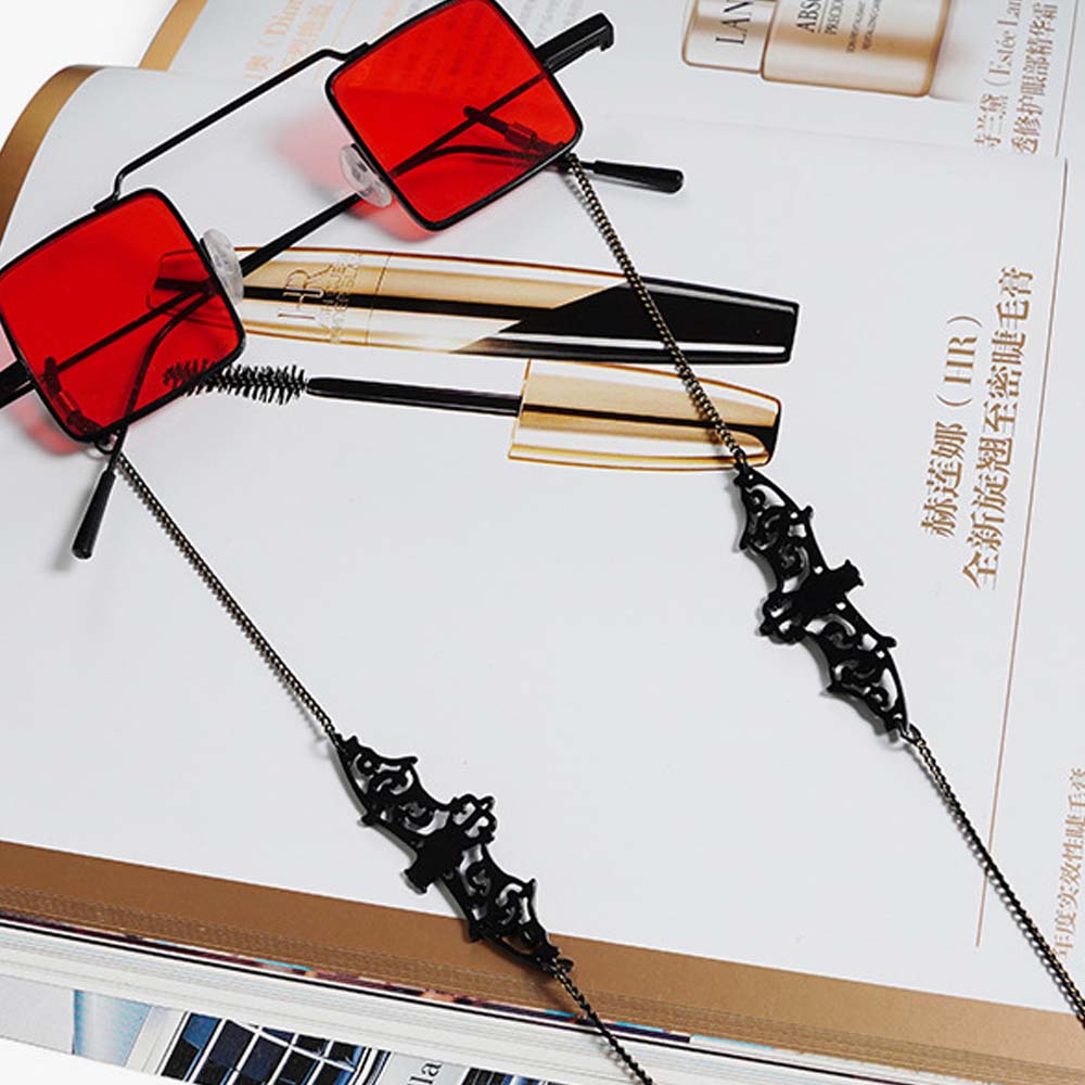 Trendy Simple Casual Black Bat - Mask Chain Holder review and price