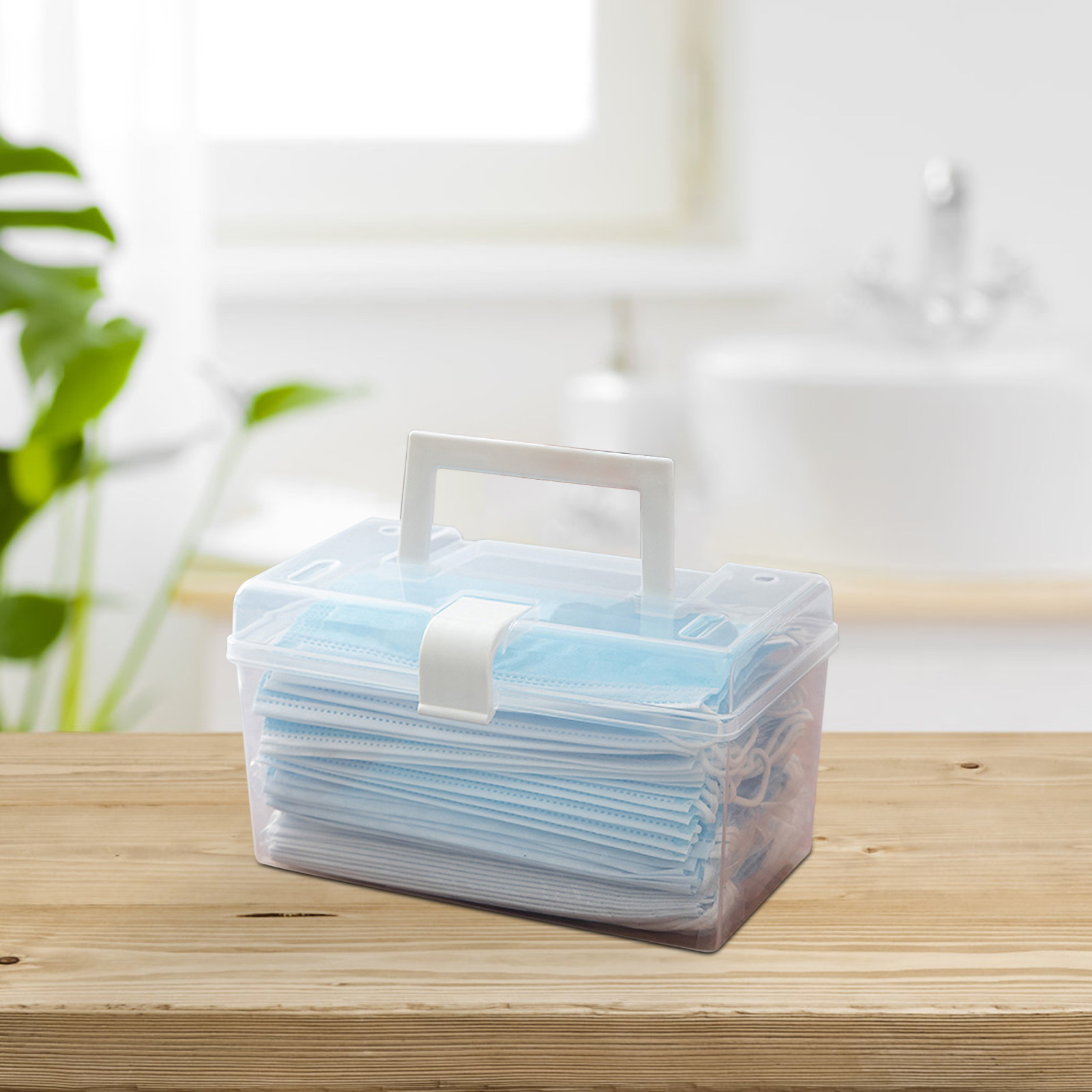1Pcs Healthy Premium Plastic D - Face Mask Storage Box review and price