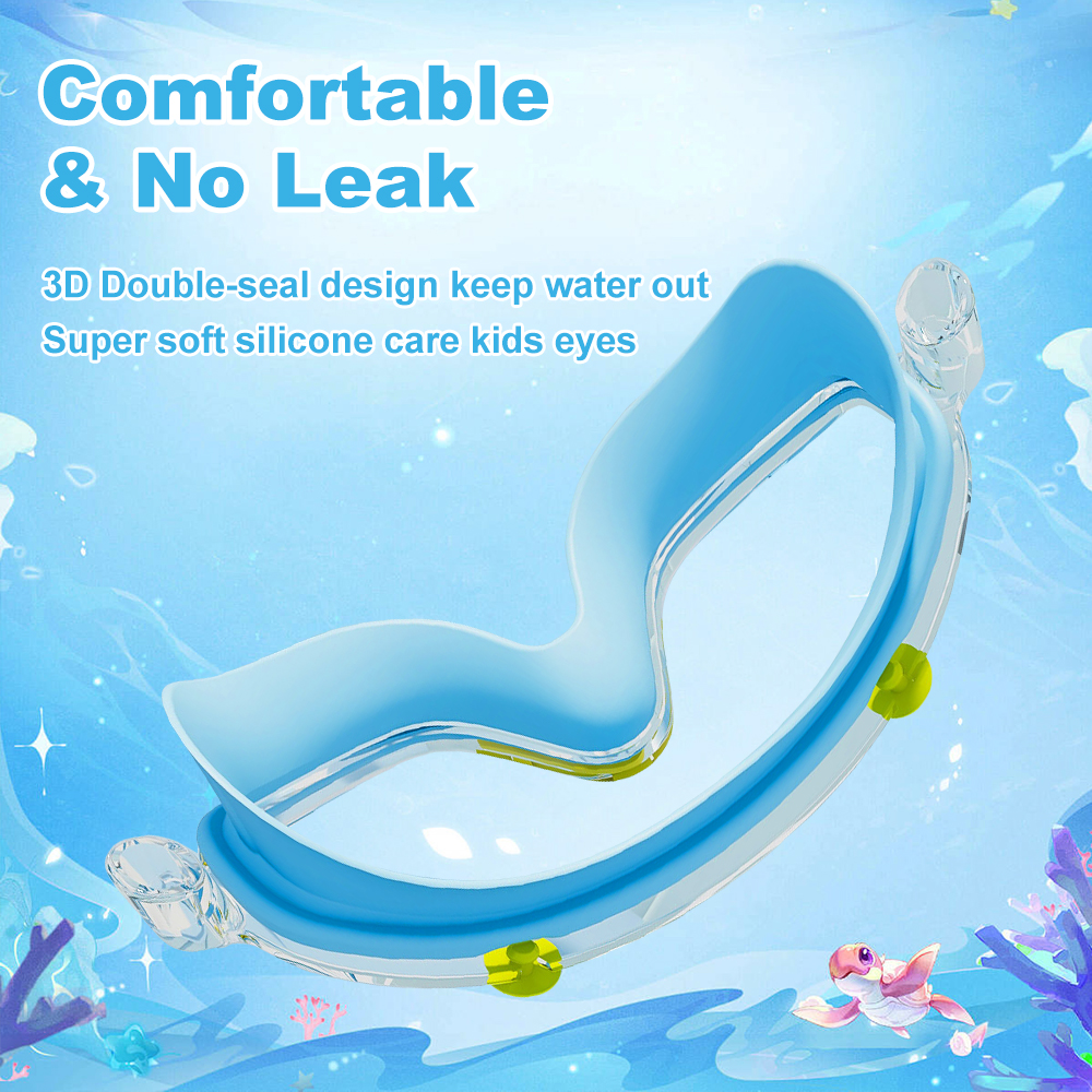 Kids Swim Goggles Boys Girls A - Silicone Mask Bracket review and price